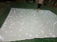 more images of High Quality LED Star Curtain with RGB / LED Star for Wedding