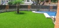 more images of Artificial turf wall installation process