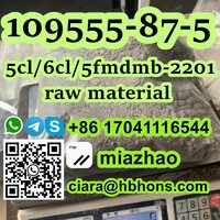 free sample CAS 109555-87-5 Raw material 5cl/6cl/5fmdmb-2201 in stock