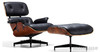 Vintage Charles Eames Lounge Chair and ottoman  DS302