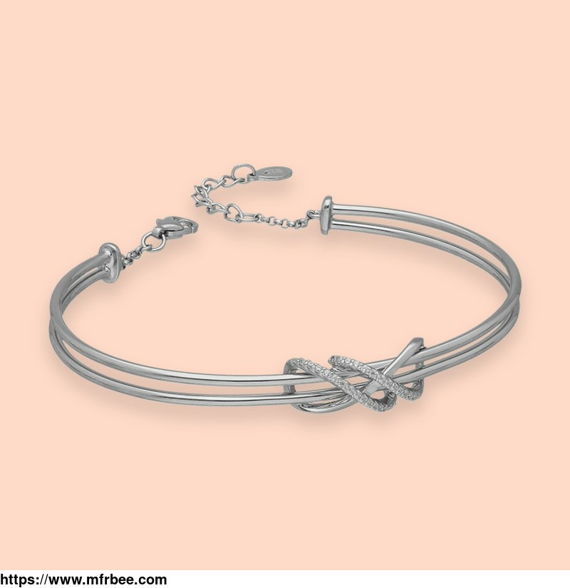 infinity_entwined_silver_bracelet
