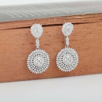more images of Sterling Zewar Silver Earrings