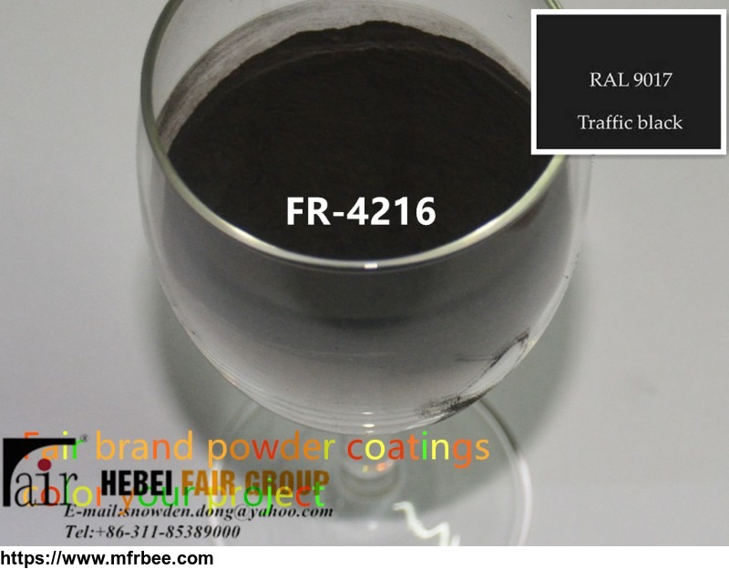 traffice_black_powder_coatings_use_for_machinery