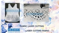 more images of Laser cutting fabric