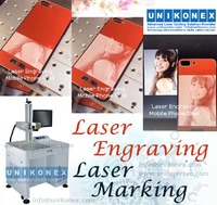 Phone laser engraving, laser marking on phone shell