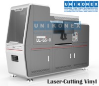Laser-cutting vinyl machine