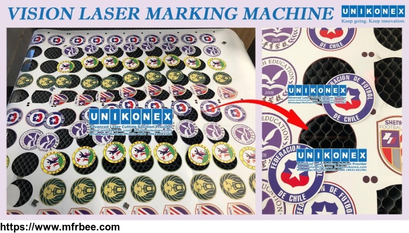 print_vinyl_logo_cutting_by_vision_laser_marking_machine