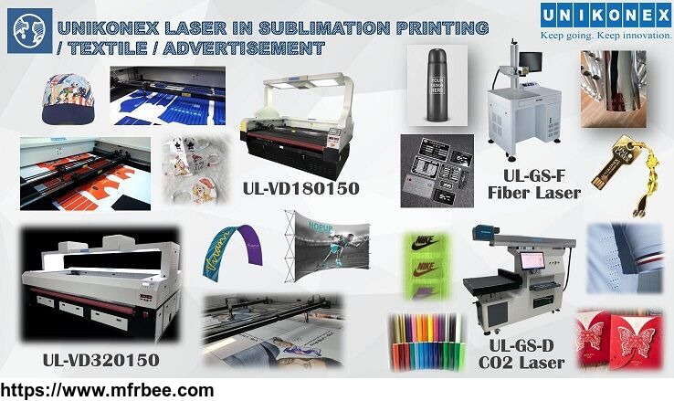 Use Laser Widely in Sublimation Printing, Textile and Metal Fields