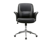 more images of HC-015 Black Leather Office Chair