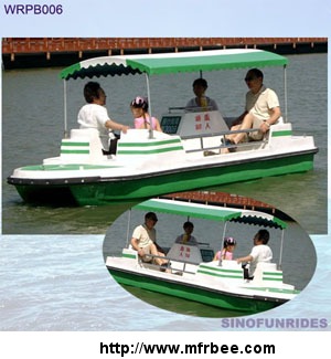 4_people_water_tool_fiberglass_pedal_boat_for_sale