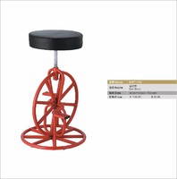 more images of modern wheel shape bar stool