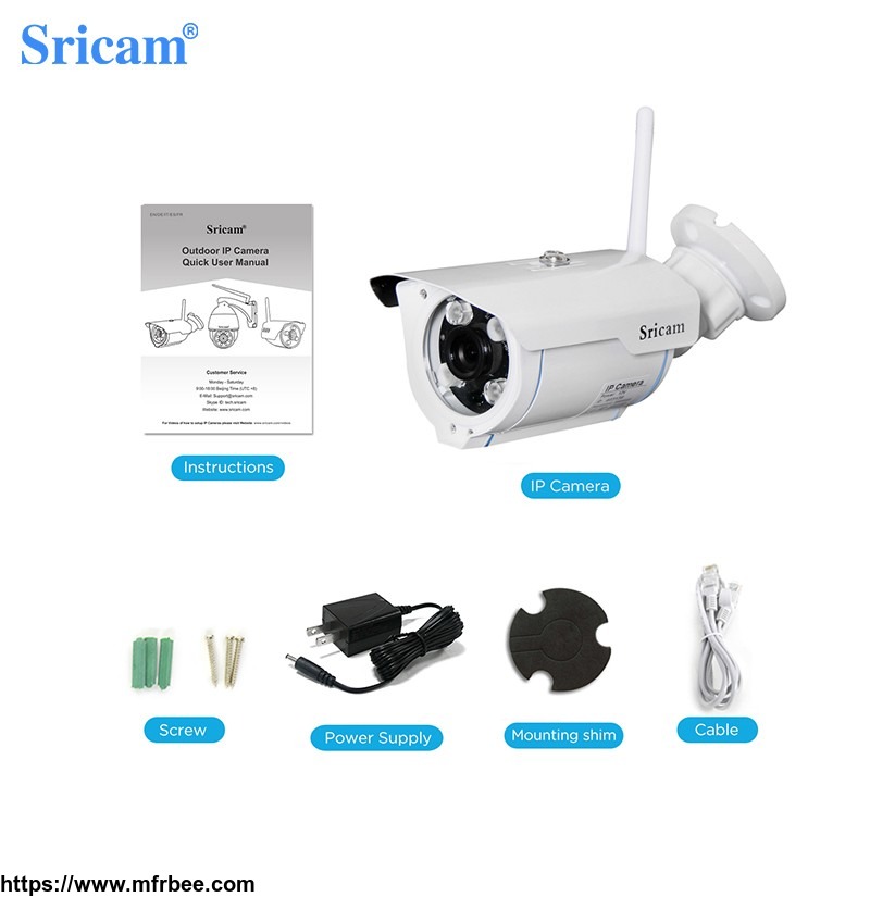 sricam_sp007_low_price_housing_security_ir_night_vision_p2p_wireless_wifi_waterproof_outdoor_ip_camera