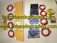 Air bearings transporters is no mark on the floor