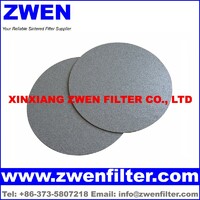 more images of Ti Sintered Powder Filter Disk