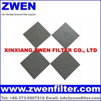 Titanium Sintered Powder Filter Plate