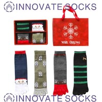 more images of Custom Toe Socks Manufacturer