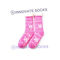 more images of Custom Acrylic Fibre Socks Manufacturer