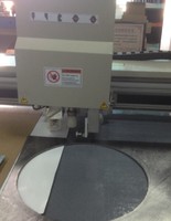 non pure asbestos rubberized PTFE copper teflon graphite gasket cutter machine