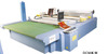 more images of multi-layer garment flat bed cutting machine room