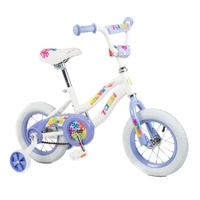 more images of Tauki Colorful 12 inch Flowers Girl Bike, Purple