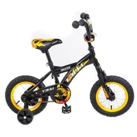 more images of Tauki 12 Inch Kid Bike,Black,for 2-5 Years Old