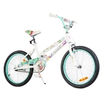 more images of Tauki Spring 20 inch Flowers Girl Bike, Green