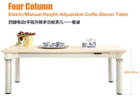 more images of Sit To Stand Desk   Four Column Coffee -dinner Table