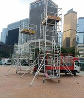 more images of China manufacture aluminium mobile scaffold tower with factory price