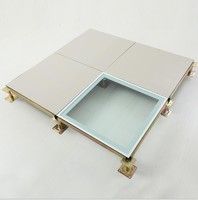 more images of High-strength tempered glass anti-static raised floor for office, glass, plank and bedroom