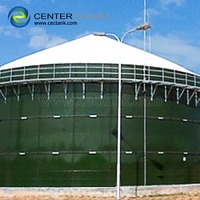 Easy - Construction Leachate Storage Tanks With Aluminium Dome Roof