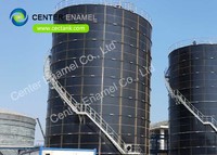 Sewage Holding Tank consist of glass lined steel panel