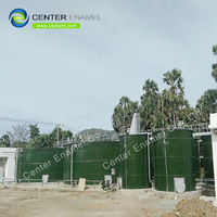 4,000,000 Gallons Bolted Coated Steel Biogas Storage Tank For bio-energy project