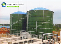 more images of Glass Bolted Steel Industrial Water Storage Tanks With Durable Long Service Life