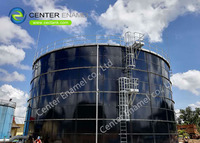 Glass Fused To Steel Bolted Livestock Manure Storage tank