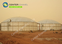 Sewage Holding Tank consist of glass lined steel panels with superior storage tank performance