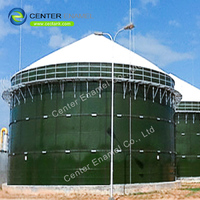 Durable bio digester tank with Glass fused to Steel Overseas Engineering