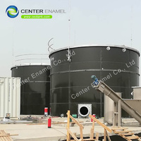 Biogas Double Membrane Gas Storage Tank For Anaerobic Digestion Farm Bioenergy Project