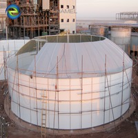 Glass Fused to Steel Industrial Wastewater Storage Tanks withMore Than 30 Yeas service Life