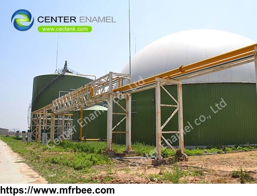 center_enamel_bolted_steel_fire_water_tanks_with_aluminum_roofs