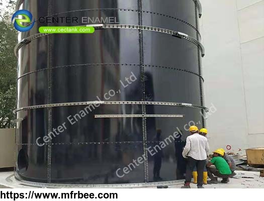 glass_fused_to_steel_wastewater_storage_tank_for_wastewater_treatment_projects
