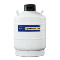 Yds_15 liquid nitrogen semen tank cryogenic dewar container bottle