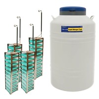 more images of 120L Semen storage aluminum tank Liquid nitrogen container