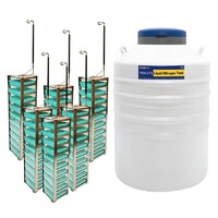 175L cryogenic liquid nitrogen biological container