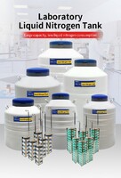 Slovenia YDS-115-216 liquid nitrogen storage tank for laboratory KGSQ liquid nitrogen container