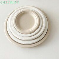 more images of Compostable Round Bagasse Plate