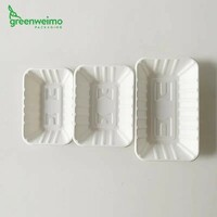 Eco Friendly Compostable Meat Catering Trays