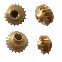 ISO9001 CNC Machining Brass Gears Parts manufacturer for Industrial Equipment