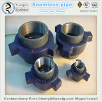 API Spec 6A fig 100,200, 600,1002,1502,2002 threaded Hammer Union/ pipe fittings/oilfield tools