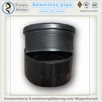 steel casting used plastic tube with hdpe pipe end cap