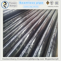 Slotted water well casing pipe slotted sieve tube sand exclusion